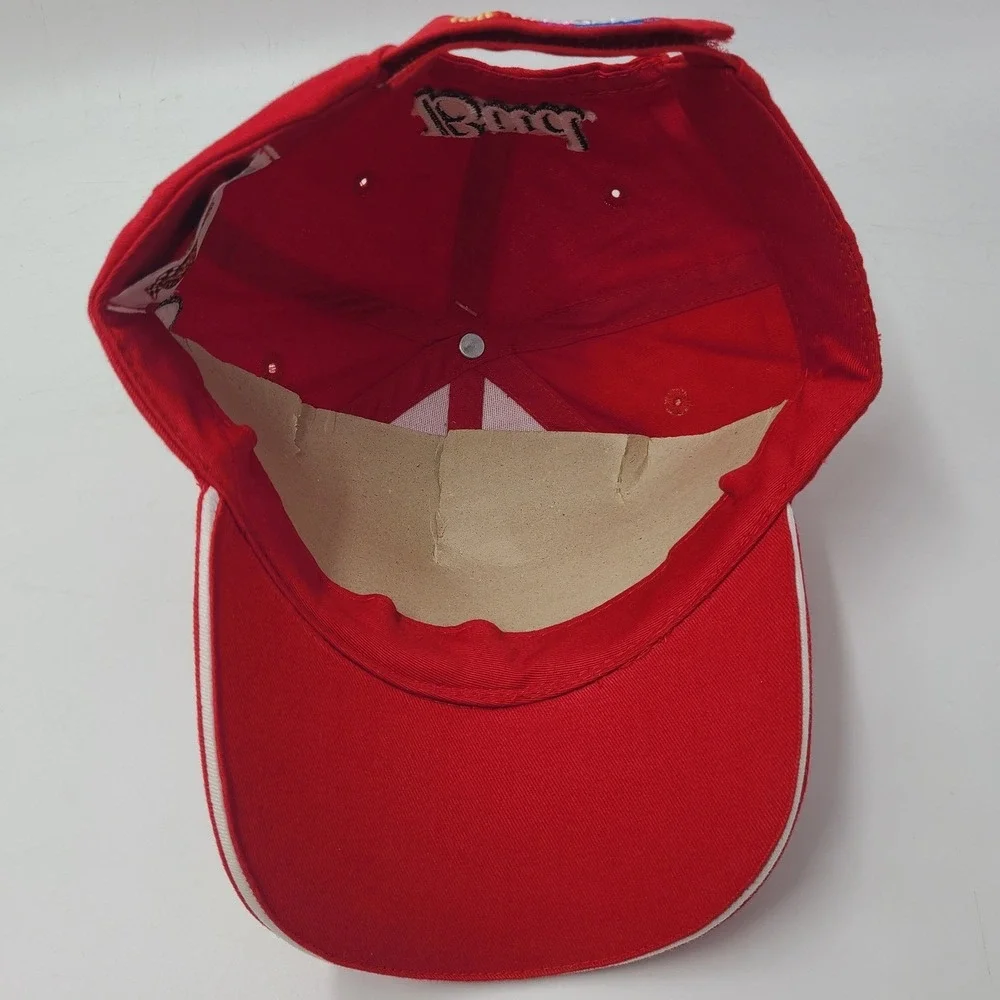 Vintage Dale Earnhardt Jr Hat Red NASCAR #8 MLB 2003‎ Chicago All Star Game Men